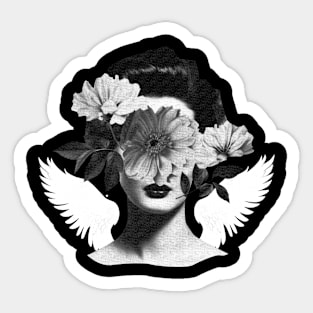 Femenine Vintage Sticker